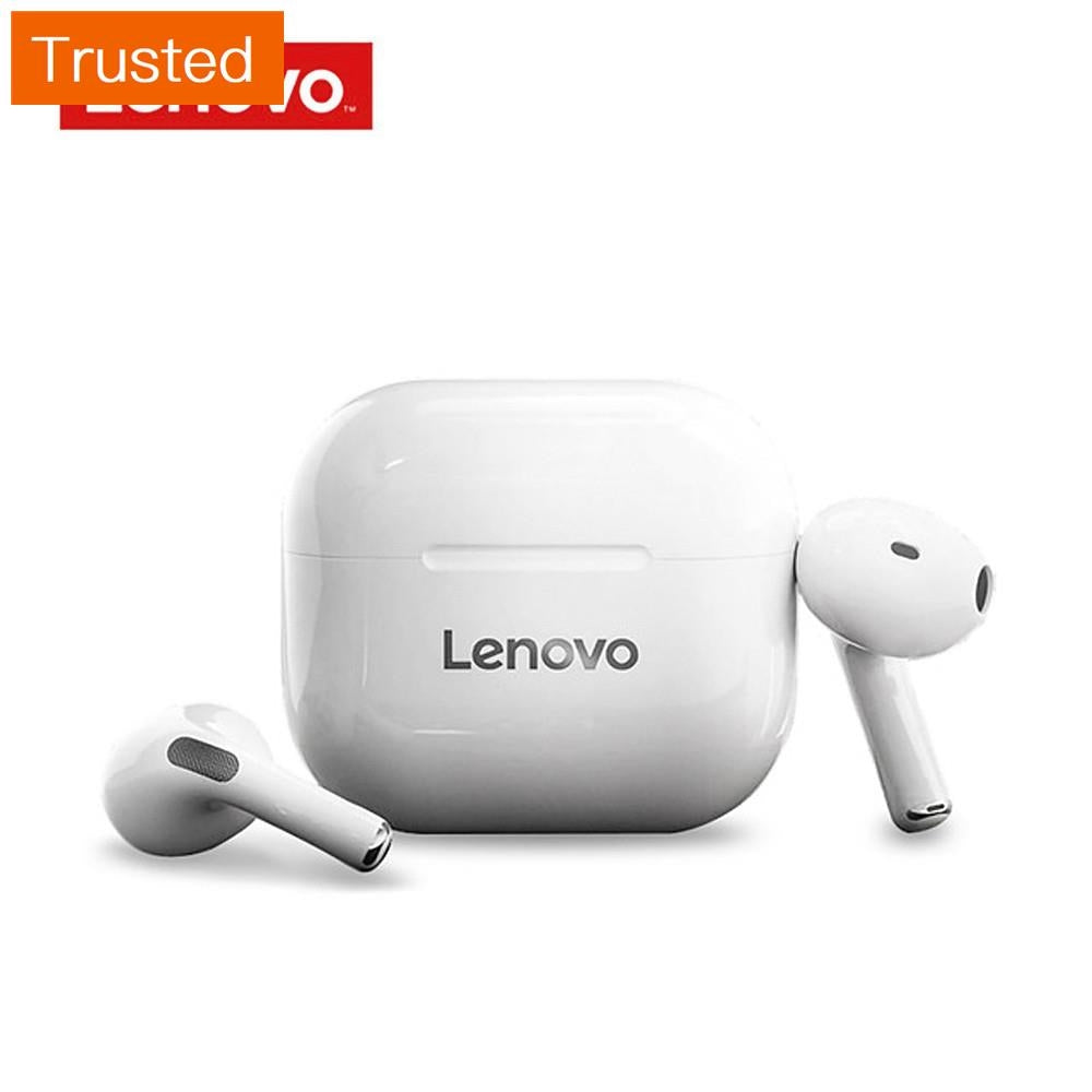 Original Lenovo LP40 TWS Wireless Earphone Bluetooth 5.0 Dual Stereo Noise Reduction Bass Touch Control Long Standby