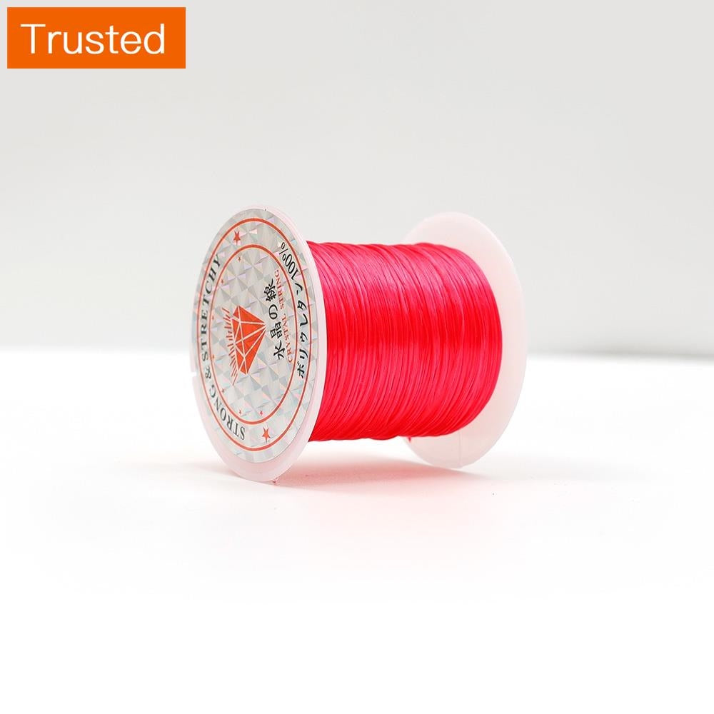 1 Roll 10 Meters 1.0MM Beading Elastic Cord / Stretch Bracelet String Cord / for Jewelry Making and Bracelet Making / Jewelry DIY Accessories