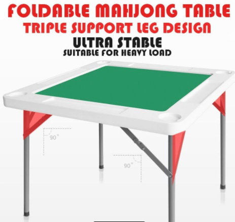 Multiple Variations 2022 NEW DESIGN LARGE foldable mahjong table ultra stable and compact