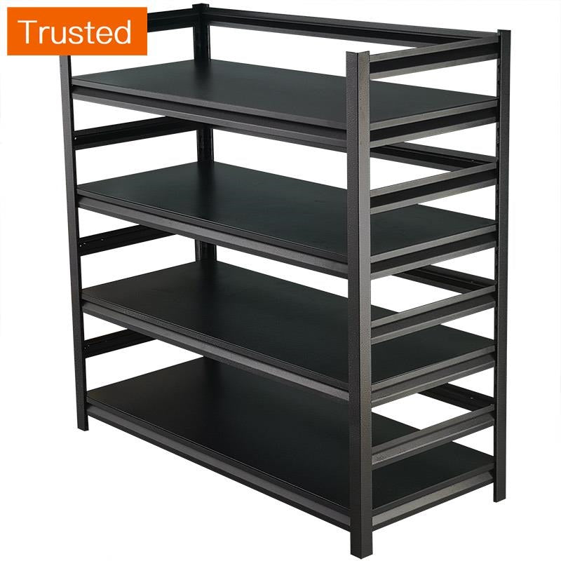 Multiple Variations [upset] black carbon steel layer rack shelf storage of the lacquer that bake the balcony and multi-functional adjustable shelf