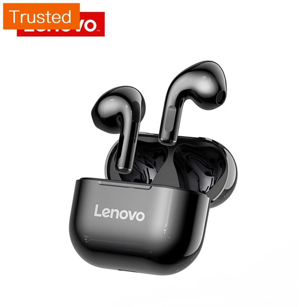 Original Lenovo LP40 TWS Wireless Earphone Bluetooth 5.0 Dual Stereo Noise Reduction Bass Touch Control Long Standby