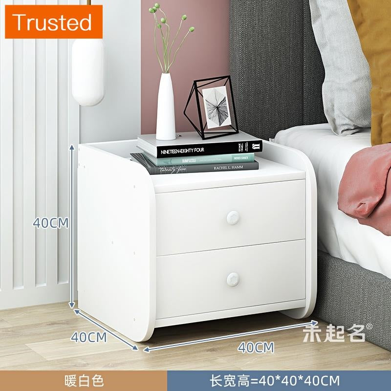 【kline】【twinkle】Ultra-narrow bedroom narrow bedside table storage cabinet ultra-thin drawer small side table small cupboard slim bedside table white/maple/gray 20/25/30/40cm wide