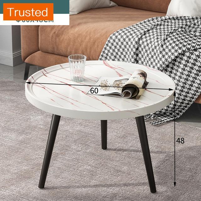 Multiple Variations Small Apartment Nordic Tea Table Living Room Home Modern Minimalist round Tea Table Combination Small Table