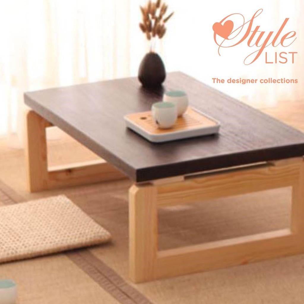 Japanese Tatami Table / Coffee Table / Foldable Table / Zen Table