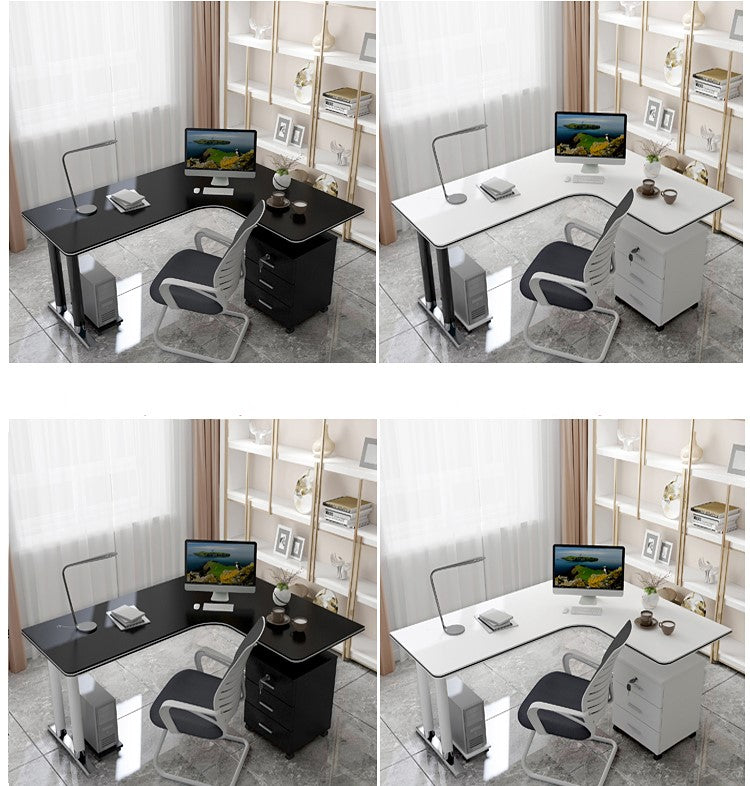 MULTIPLE VARIATIONS Corner computer simple and modern student learning desk