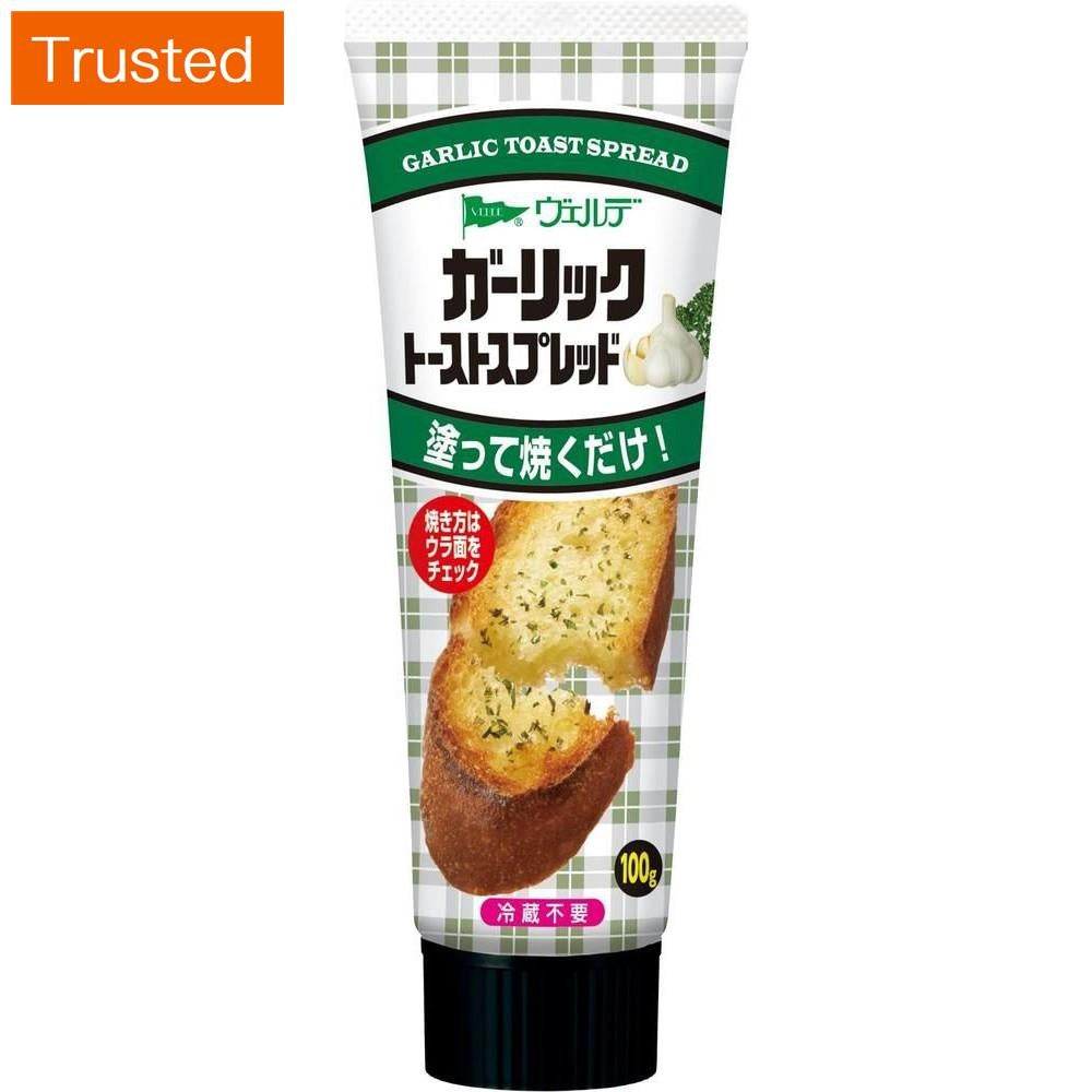 Kewpie Aohata Verde Toast spread 100g - Sugar Butter / Garlic / Basil / Porcini / Mentai / Strawberry