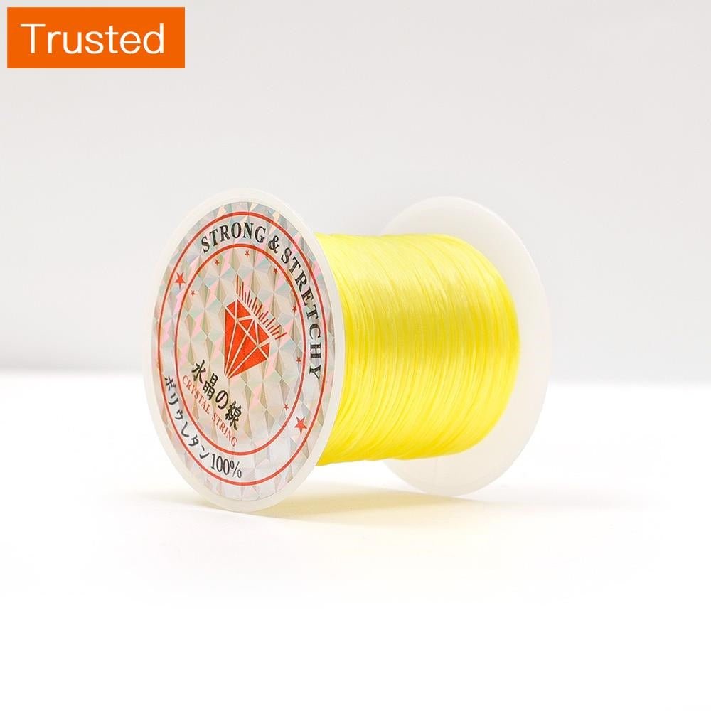 1 Roll 10 Meters 1.0MM Beading Elastic Cord / Stretch Bracelet String Cord / for Jewelry Making and Bracelet Making / Jewelry DIY Accessories