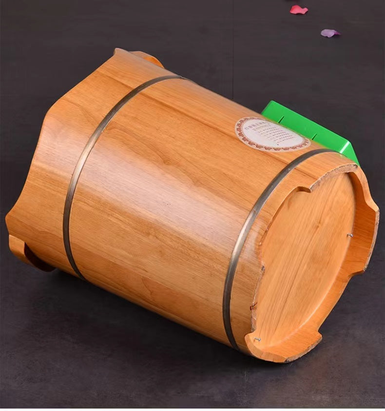 Multiple Variations S  Wooden wind bubble foot barrel wooden