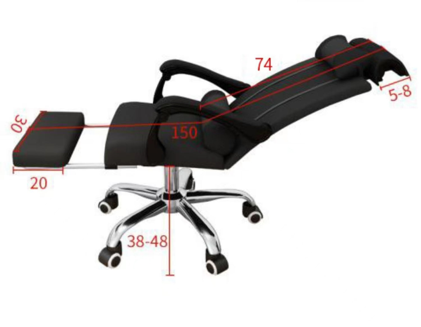 Multiple Variations Sporty office and home e-sports swivel chairs . "