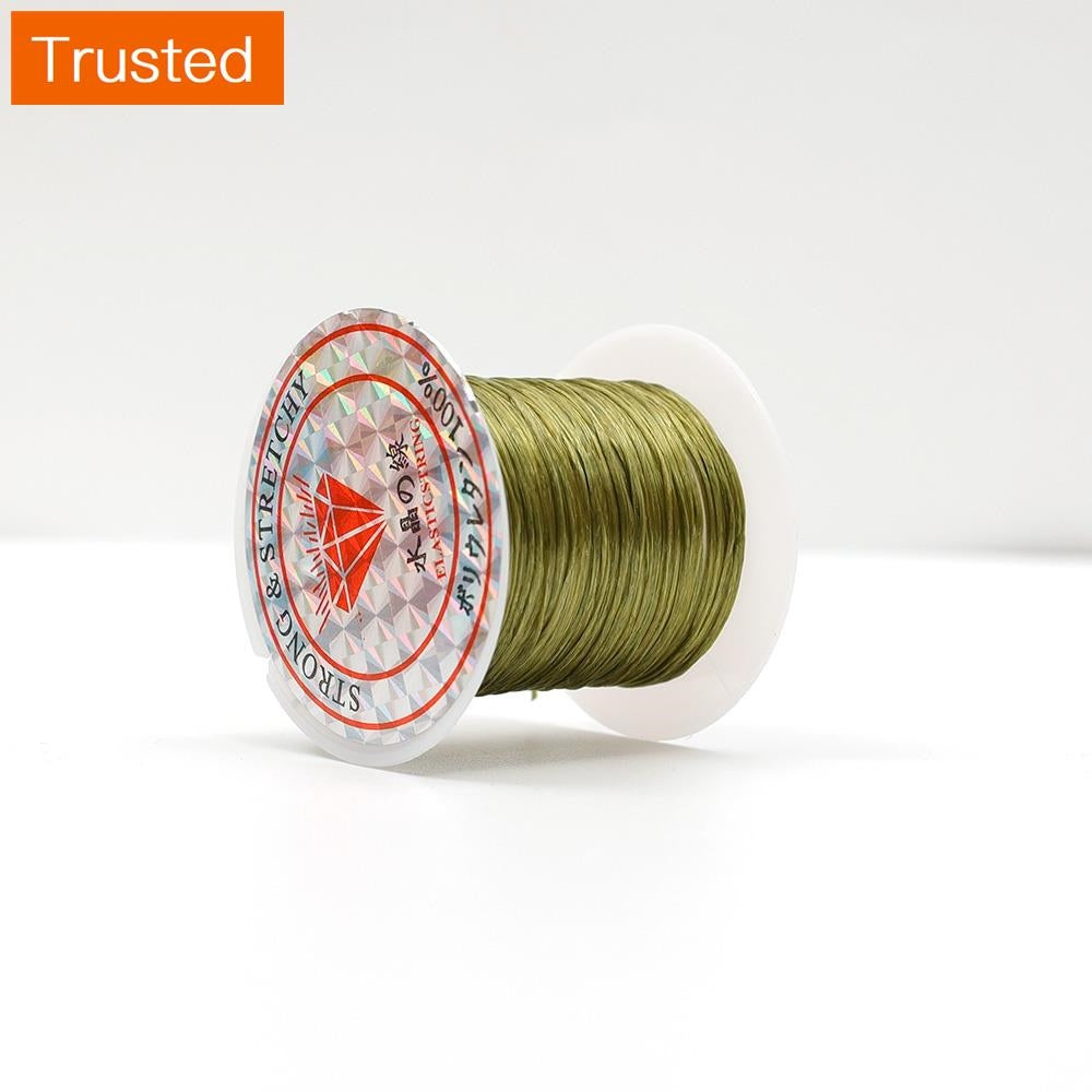 1 Roll 10 Meters 1.0MM Beading Elastic Cord / Stretch Bracelet String Cord / for Jewelry Making and Bracelet Making / Jewelry DIY Accessories