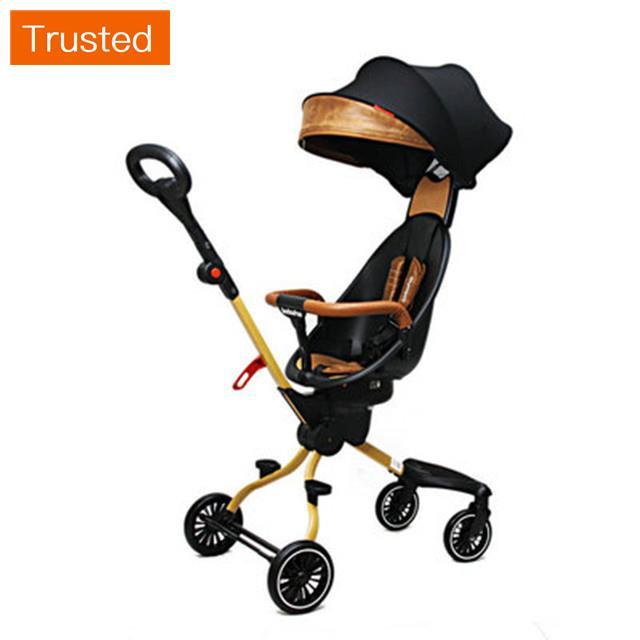 Multiple Variations The baby stroller is lightweight and foldable with two way high landscape anti rollover and can board the plane