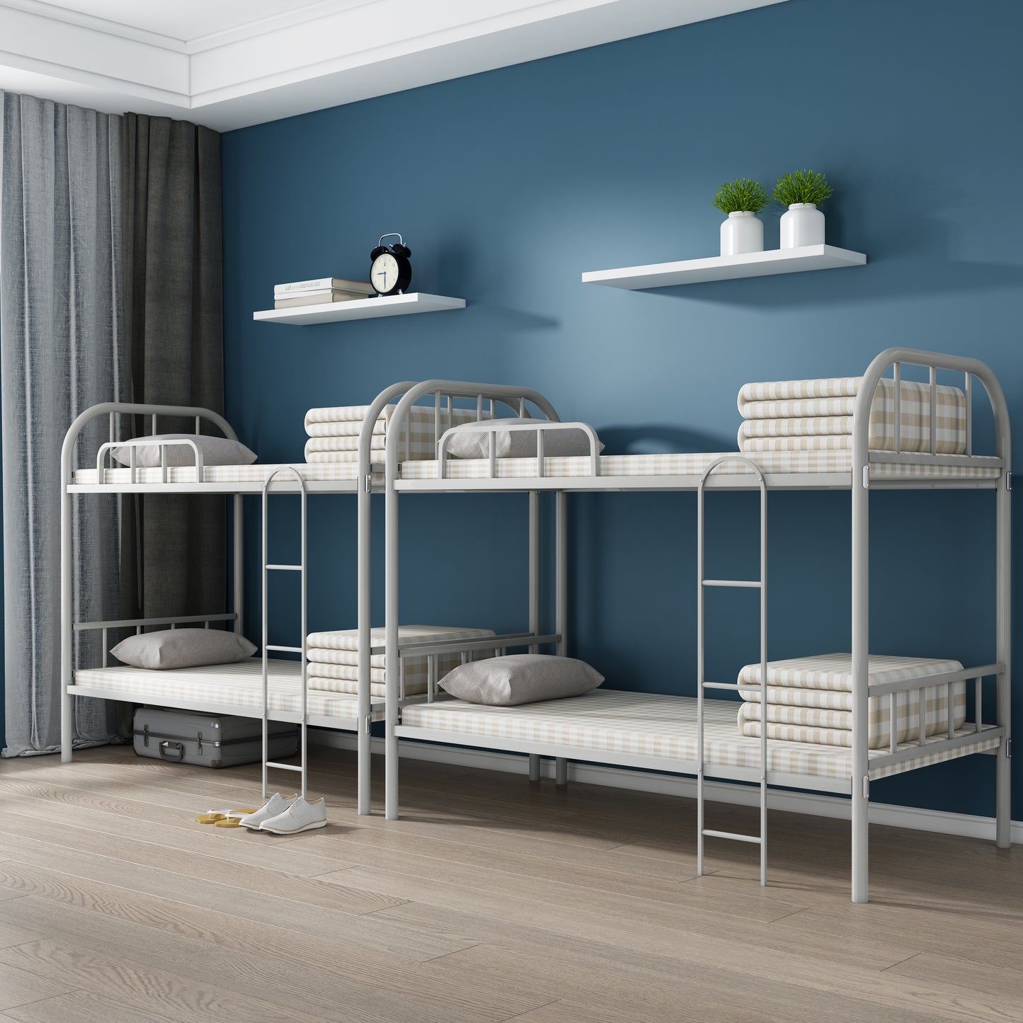 Multiple Variations Bunk iron double-layer bed"