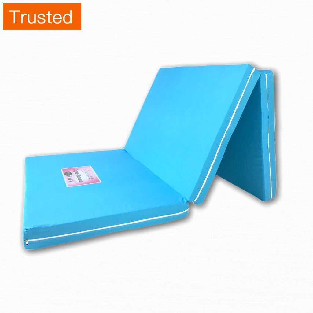 [Deliver in 1-2 days] FOLDABLE foam mattress Single and Queen Size