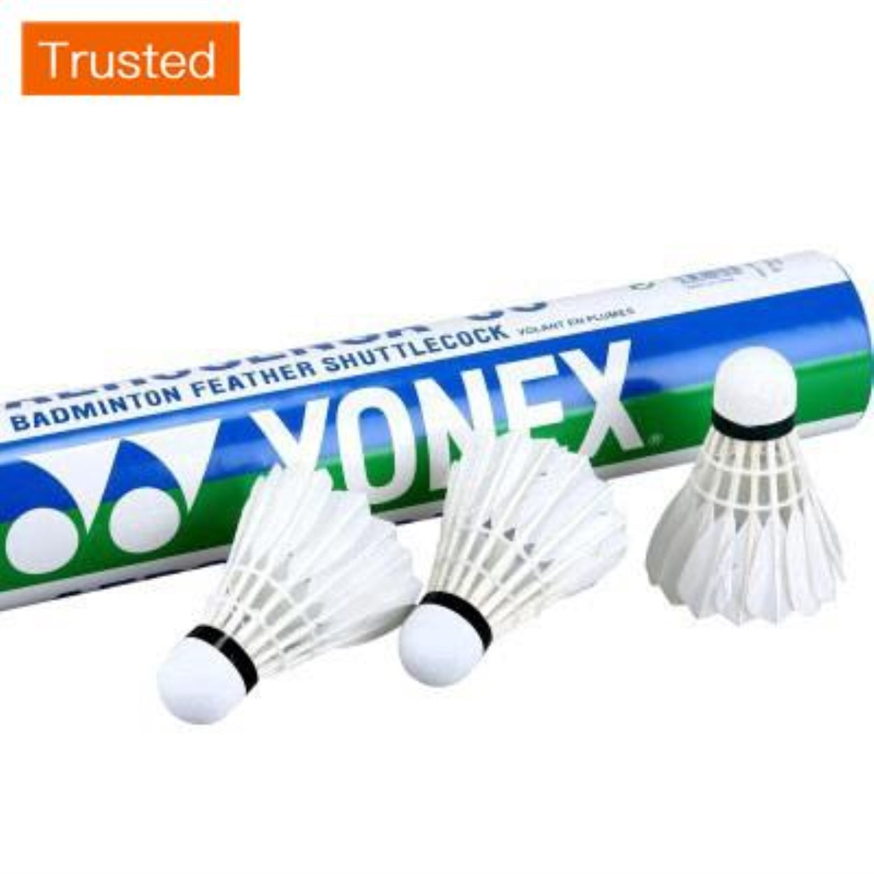 Yonex As50 Badminton Training For Indoor Outdoor Games 12Pcs Shuttlecock Balls Goose Feather