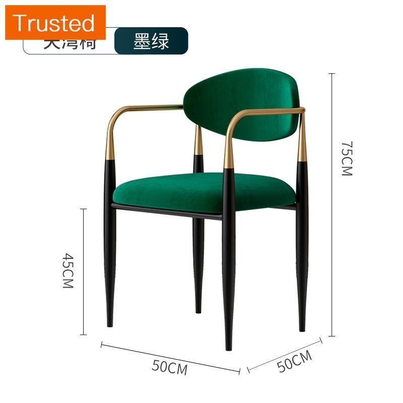 Multiple Variations Nordic light luxury restaurant eat chair contemporary and contracted household book chair makeup chair chair hotel conference chair