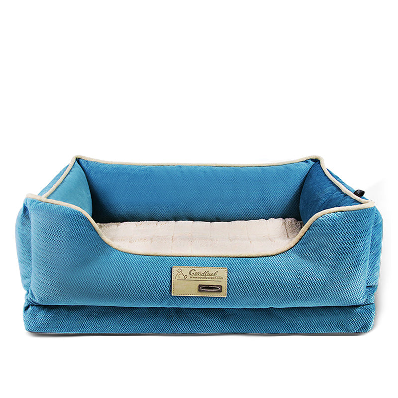 Multiple Variations Dog kennel four seasons universal removable and washable medium and large dog bed."