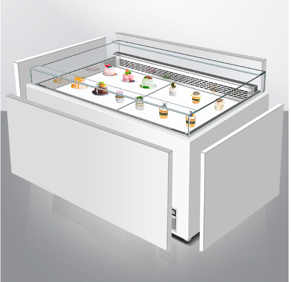 "MULTIPLE VARIATIONS  Open cake cabinet fridge"