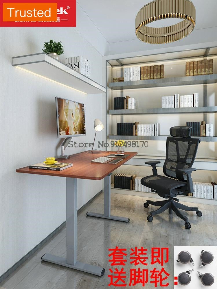 Multiple Variations Quality Electric Lift Table Standing Office Desktop Notebook Computer Desk Study Desk