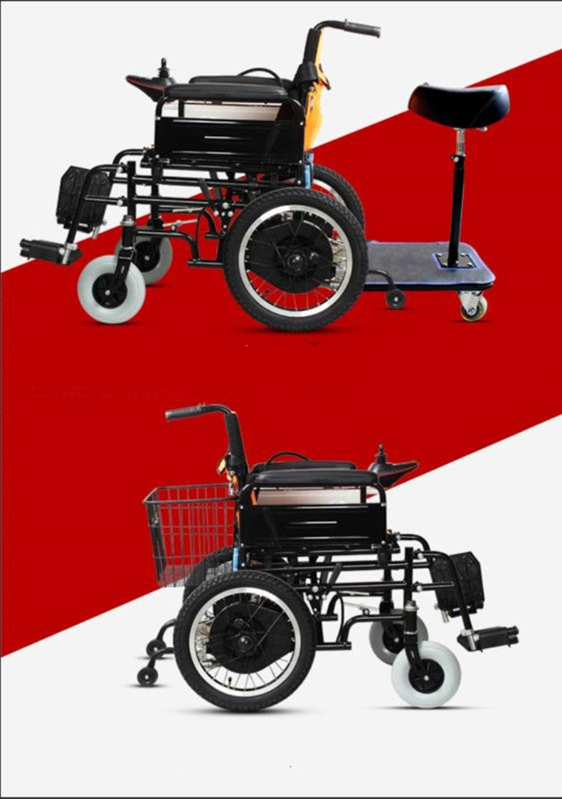 MULTIPLE VARIATIONS Electric elderly disabled wheelchair folding scooter portable walker multi-functional intelligent fully automatic electric