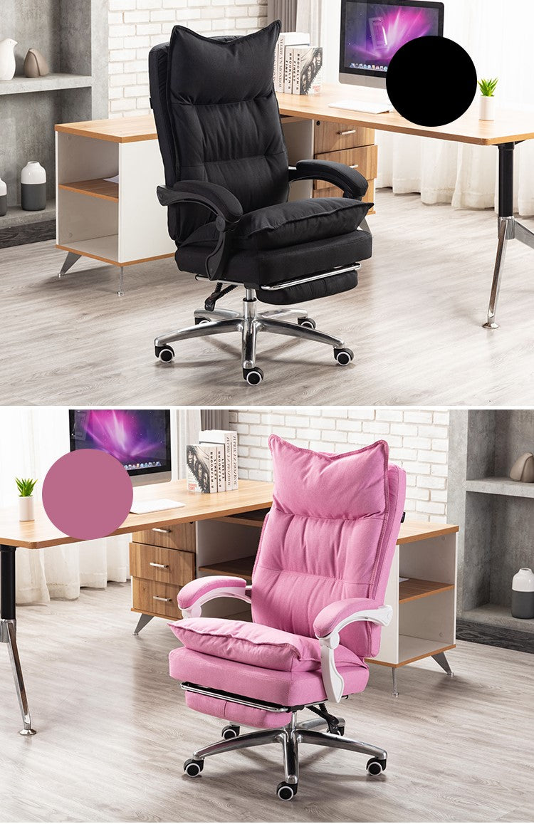 multiple variations Kailian study computer chair fabric boss chair reclining office chair swivel chair comfortable home gaming lunch break seat