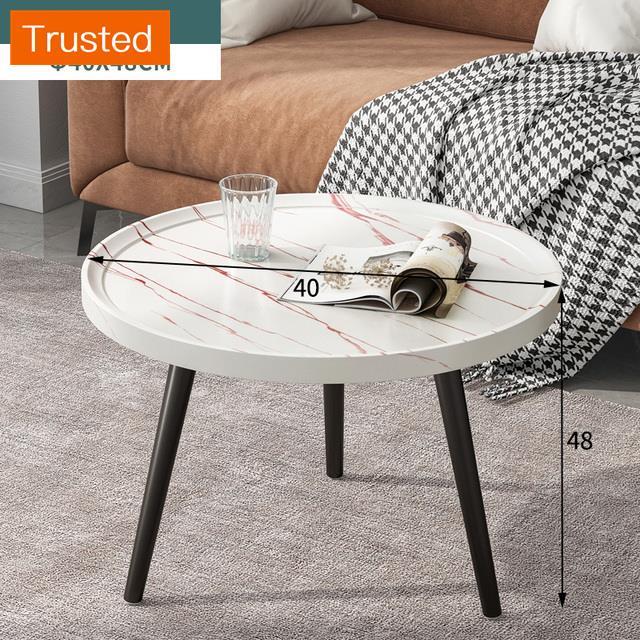 Multiple Variations Small Apartment Nordic Tea Table Living Room Home Modern Minimalist round Tea Table Combination Small Table