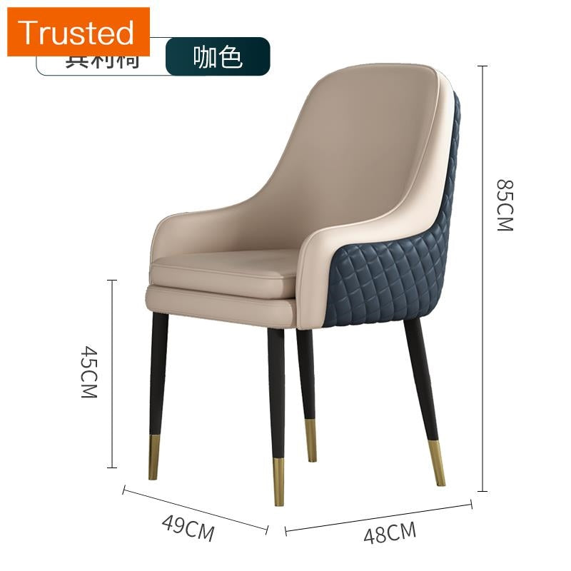 Multiple Variations Nordic light luxury restaurant eat chair contemporary and contracted household book chair makeup chair chair hotel conference chair