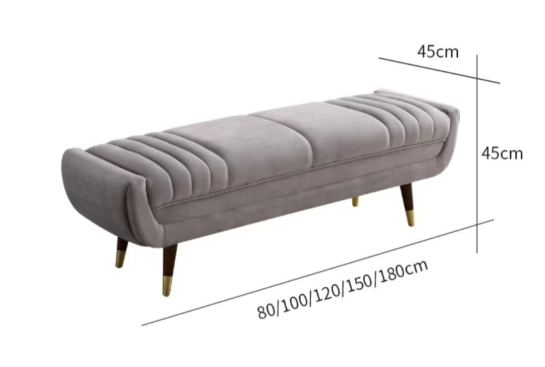 Multiple Variations Bed end stool European-style sofa stool "