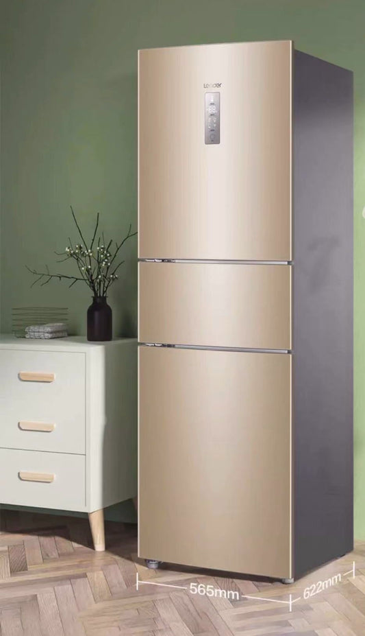 Multiple Variations 218L three dooor air cooled refridgerator