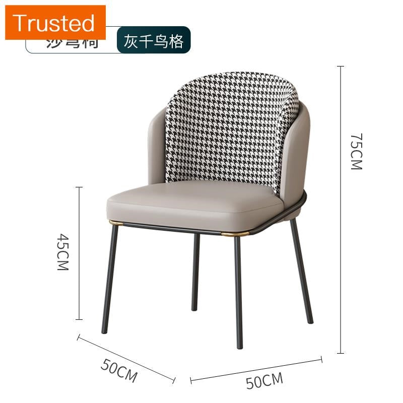 Multiple Variations Nordic light luxury restaurant eat chair contemporary and contracted household book chair makeup chair chair hotel conference chair