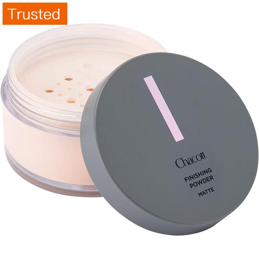 CHACOTT Finishing Powder Face Powder Matte Transparency 761 Color: Natural / 763 Clear / 766 Ochre / 767 Bronze / Powder puff 2 puffs 60mm diameter30g【Direct from Japan】