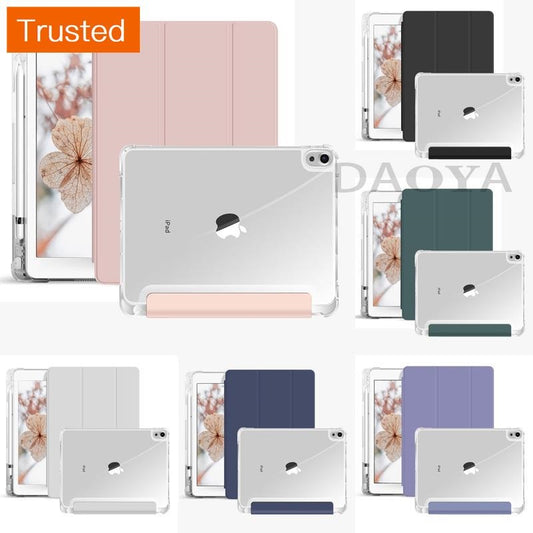 【PD】Compatible with iPad Case iPad pro 9.7 2016 inch A1673 with pen slot A1674 Magnetic adsorption A1675 smart case pro