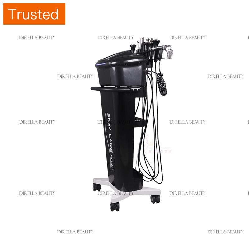 Multiple Variations 2021 New 10 in 1 Ion Galvanic  Oxygen Jet Skin Scrubber Spa Salon Equipment