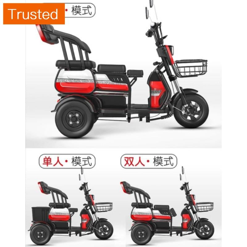 3 Seats Mobility Scooter PMA