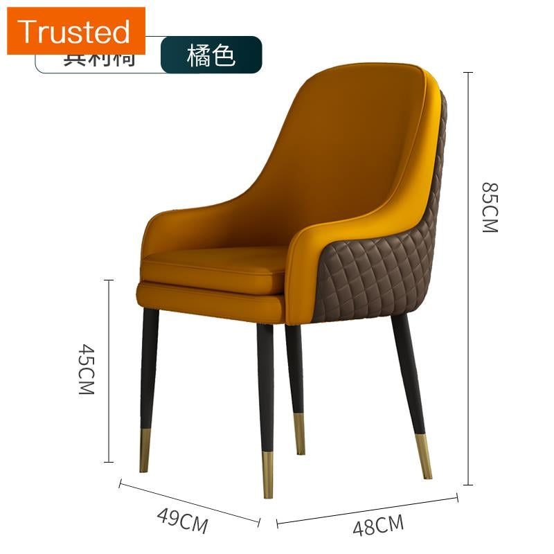 Multiple Variations Nordic light luxury restaurant eat chair contemporary and contracted household book chair makeup chair chair hotel conference chair