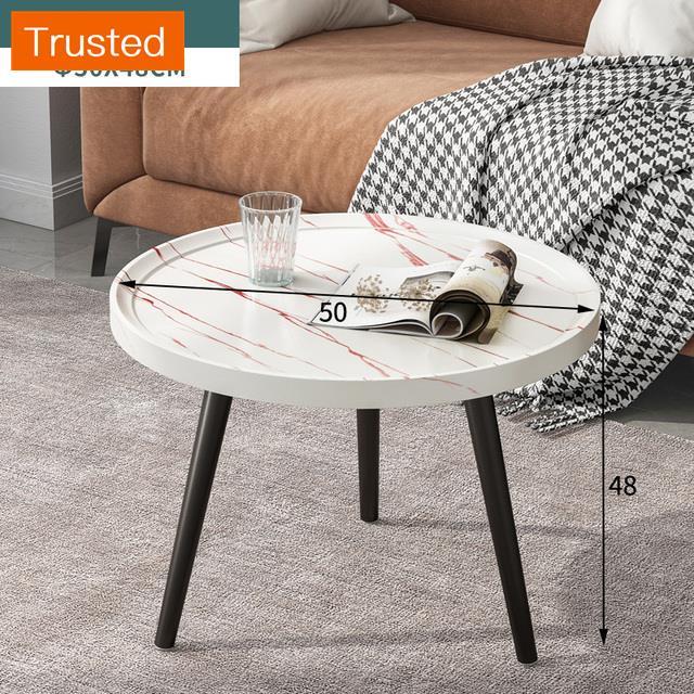 Multiple Variations Small Apartment Nordic Tea Table Living Room Home Modern Minimalist round Tea Table Combination Small Table