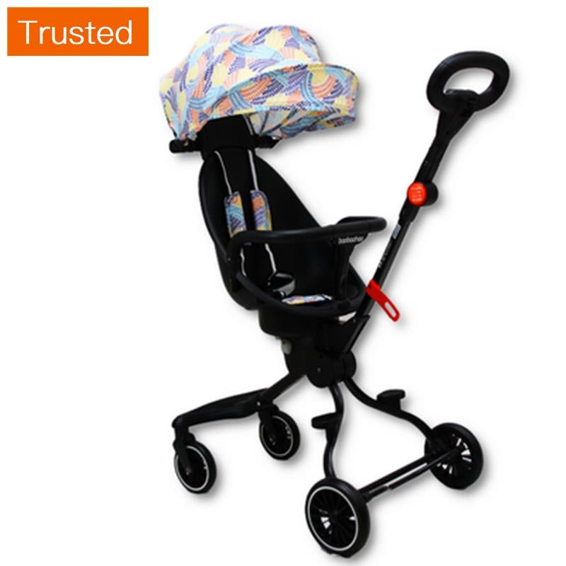 Multiple Variations The baby stroller is lightweight and foldable with two way high landscape anti rollover and can board the plane