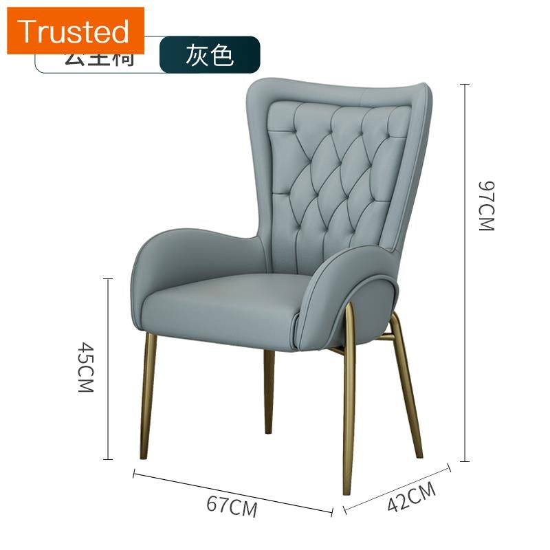 Multiple Variations Nordic light luxury restaurant eat chair contemporary and contracted household book chair makeup chair chair hotel conference chair