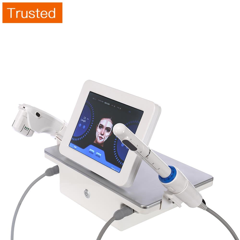 Skin Care Device 2 In 1 Hifu Vaginal Tightening Machine Facial Massage Skin Tightening Face Lifting Machine