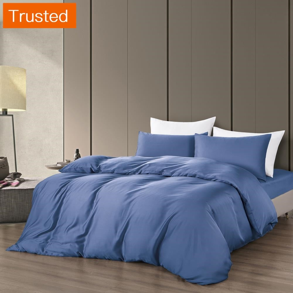 Multiple Variations (New arrival) Epitex Homme Solid 1600TC Tencel Collection   Bedsheet   Fitted Sheet Set   Bedsheet Set   Bedding