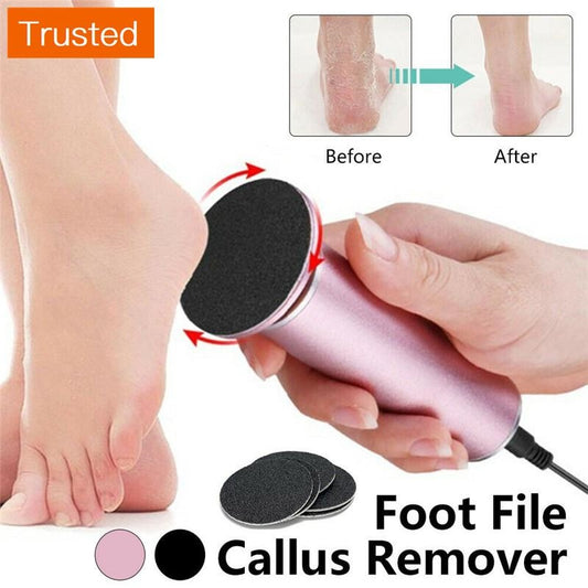 New Electric Foot Dead Skin Grinder Feet Grinding File Callus Remover Pedicure Tool