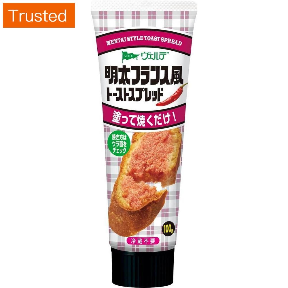 Kewpie Aohata Verde Toast spread 100g - Sugar Butter / Garlic / Basil / Porcini / Mentai / Strawberry