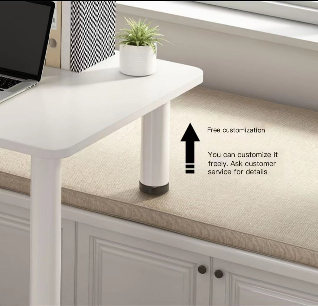 Multiple Variations Bay window adjustable computer and learning desk "