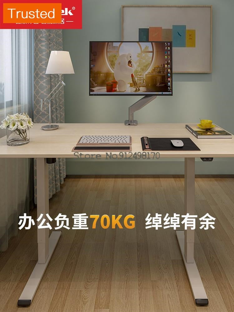 Multiple Variations Quality Electric Lift Table Standing Office Desktop Notebook Computer Desk Study Desk