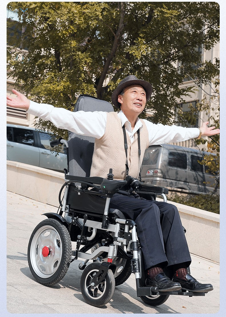 MULTIPLE VARIATIONS Electric wheelchair intelligent fully automatic elderly dedicated disabled folding lightweight double scooter