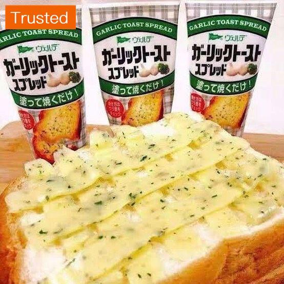 Kewpie Aohata Verde Toast spread 100g - Sugar Butter / Garlic / Basil / Porcini / Mentai / Strawberry