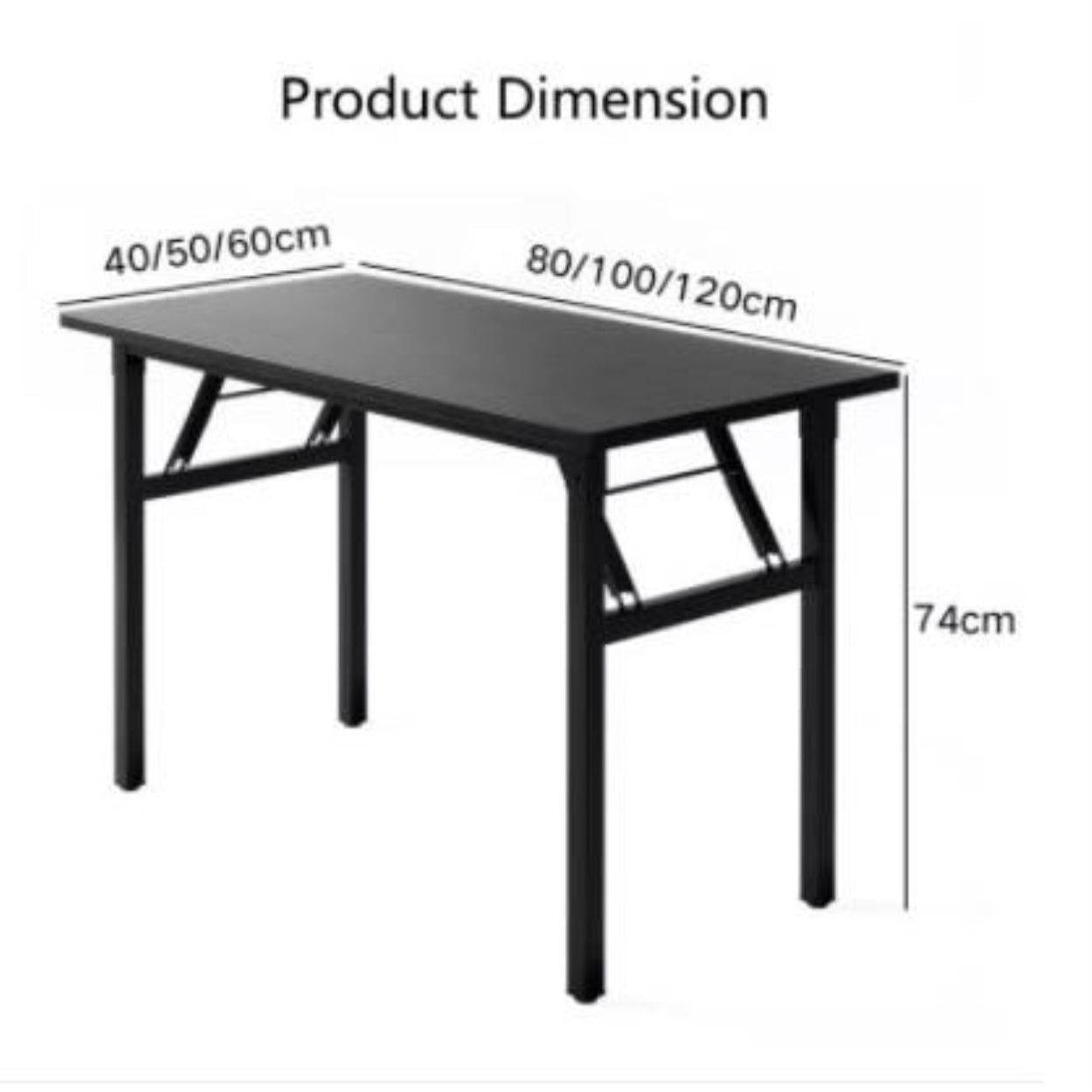 Foldable General Store GS Table Study Office Catering BBQ Home Office Training Computer Meeting Dining Restaurant Table