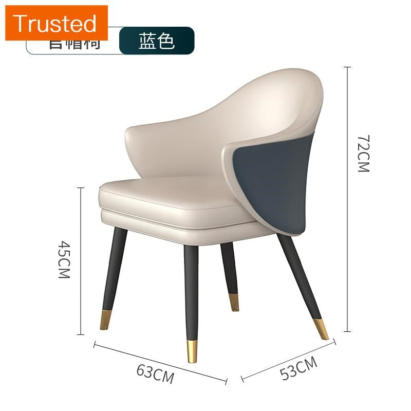 Multiple Variations Nordic light luxury restaurant eat chair contemporary and contracted household book chair makeup chair chair hotel conference chair