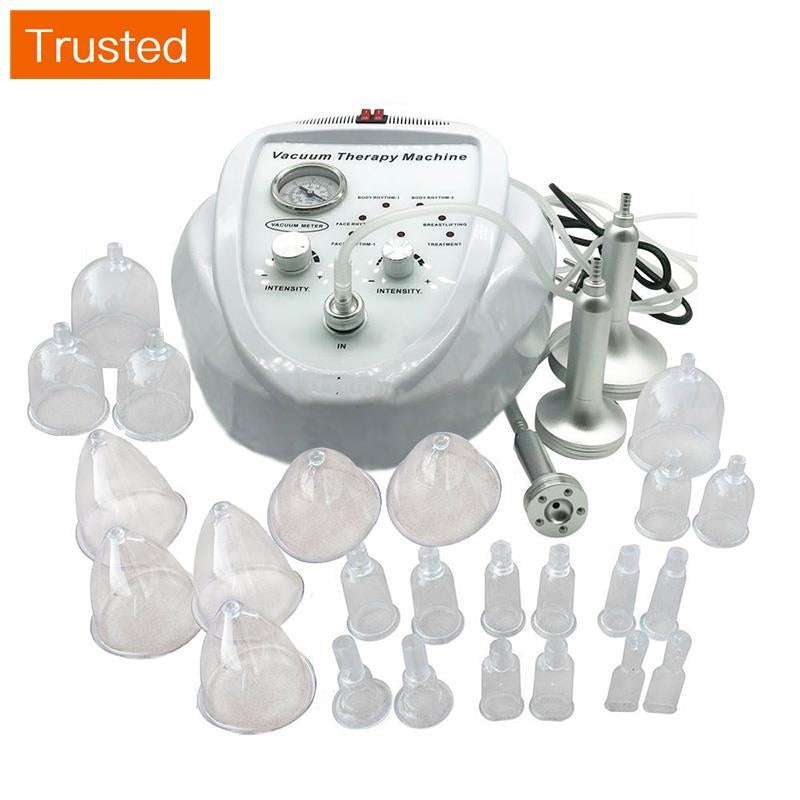 Multiple Variations Breast Chest Enlargement Massager Vacuum Therapy Cellulite Cupping Machine For Guasha Butt Lifting Breast Enlarge Skin Care