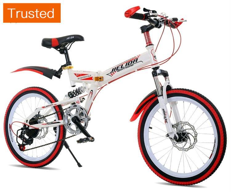 Multiple Variations New authentic children bicycle mountain bike 22 inches of men and women with double disc brake suspension speed of primary and middle school students cycling