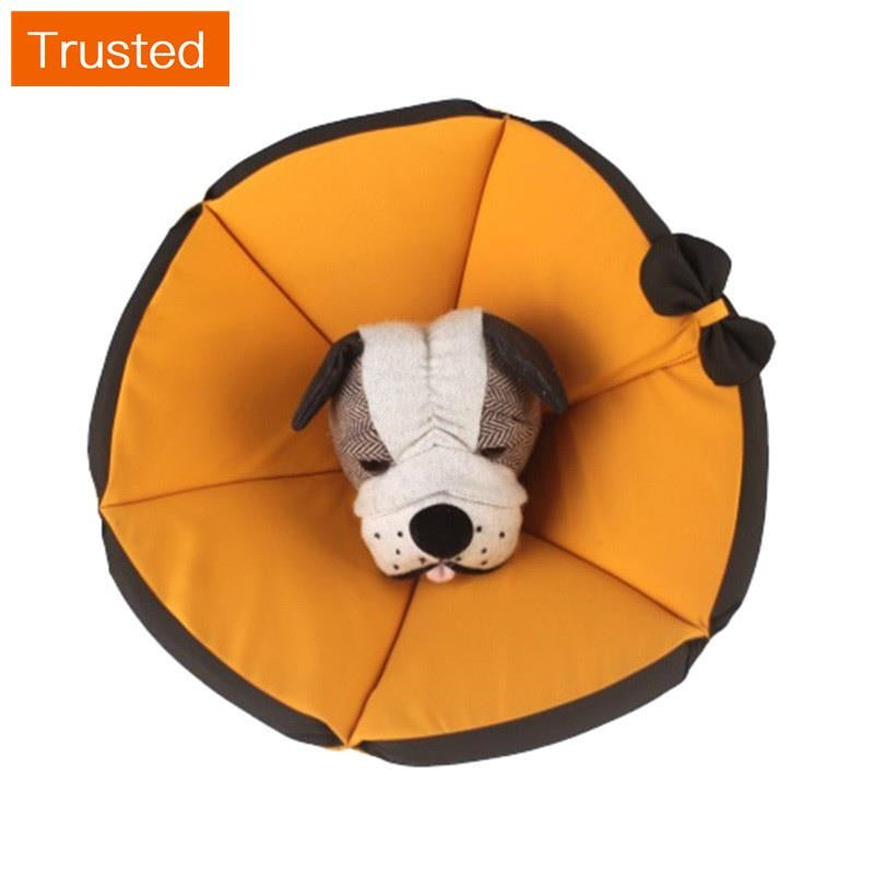 Dog E Collar Pets Recovery Cone Soft Funnel Comfort Design Elizabeth Collar Protects Tail Paws and Lower Body After Surgery for Cat Anti-Licking Anti-Scratch